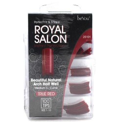 Ebo Be You Salon Color Nail French/royal 100tip/pk True Red Ebo Be You Salon Color Nail French/royal 100tip/pk True Red