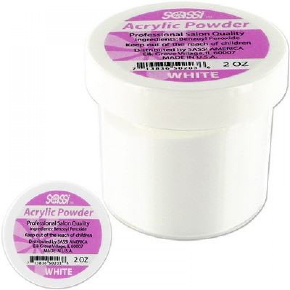 Ebo Sassi Acrylic Powder Whtie 2oz