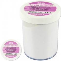 Ebo Sassi Acrylic Powder White 8oz Ebo Sassi Acrylic Powder White 8oz