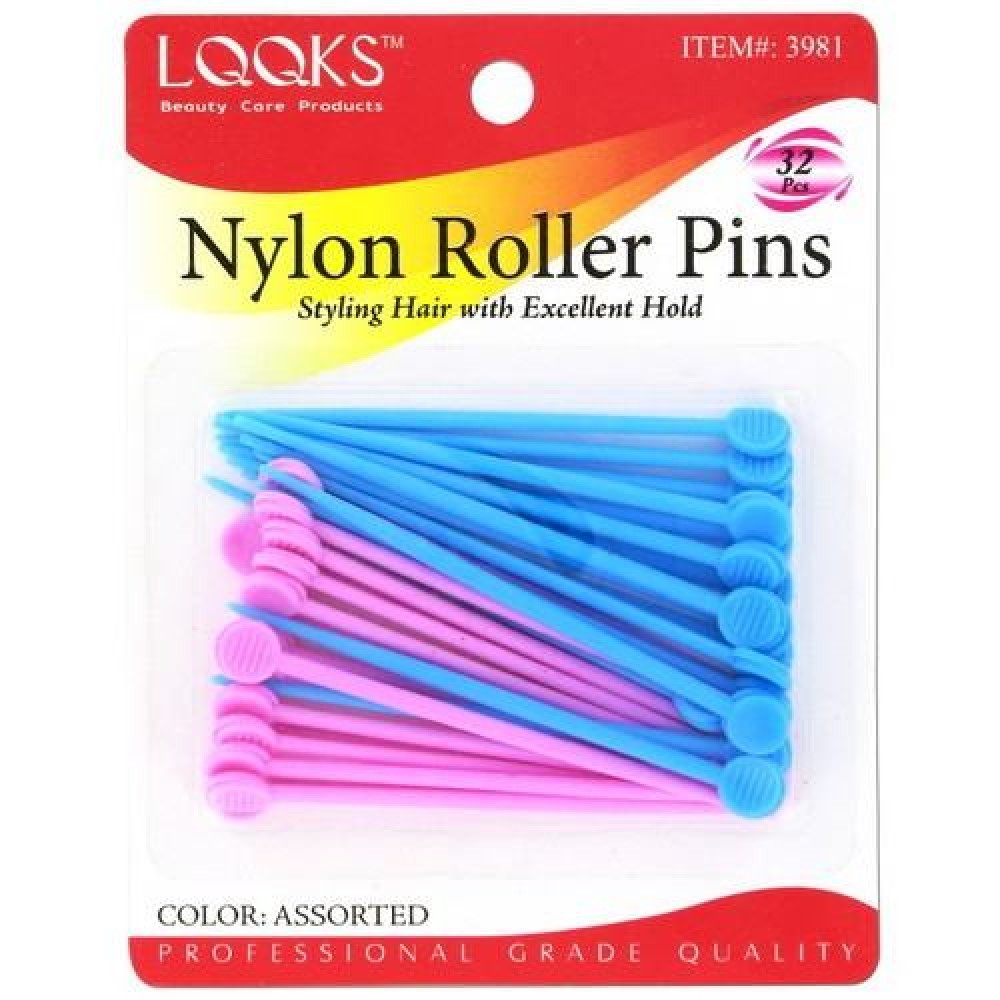 Ebo Nylon Roller Pin 32ct Asst