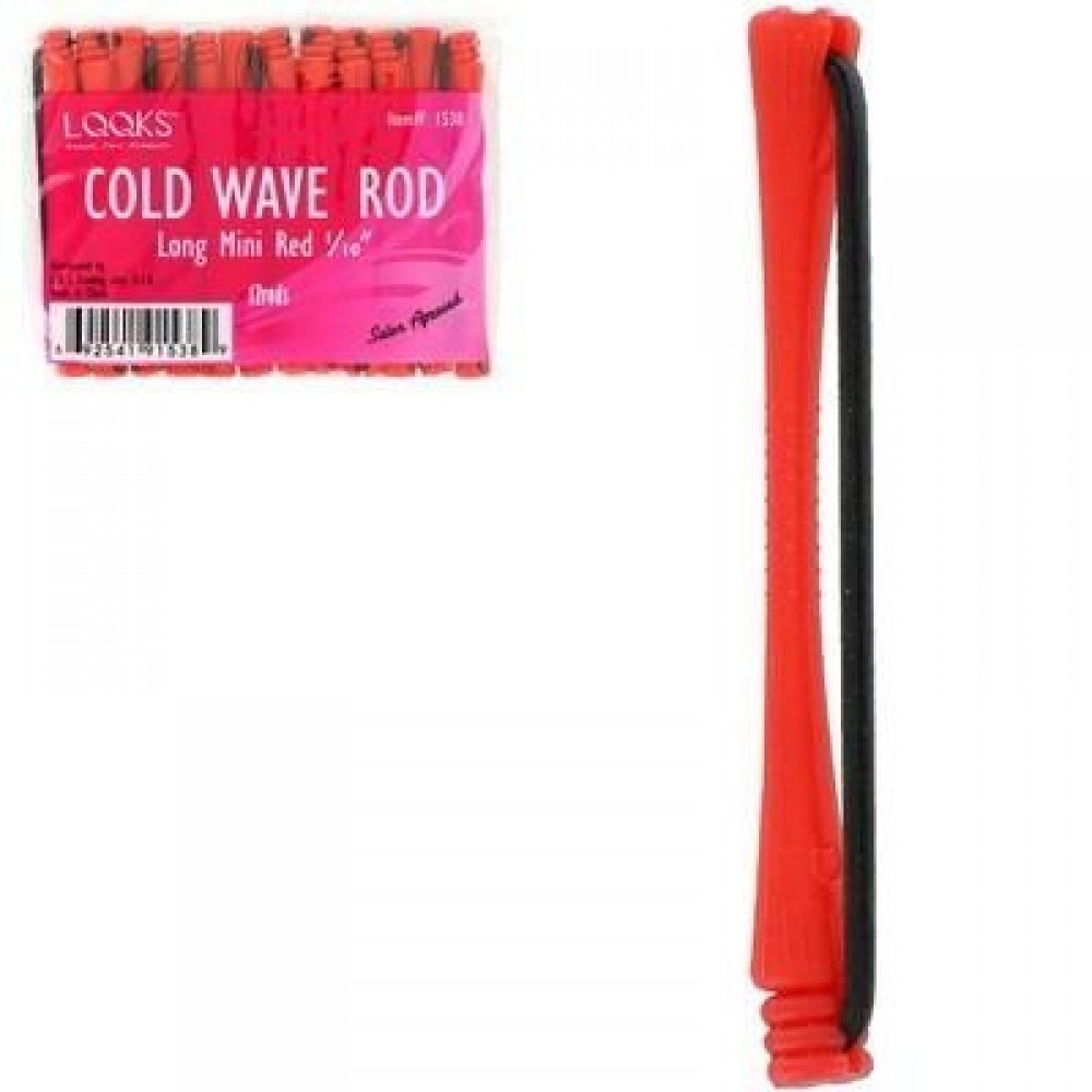 Cold Wave Rods Mini Red(12pk-12pc-144pcs Total)