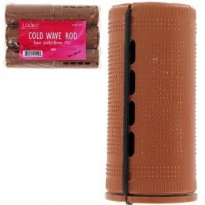 Cold Wave Rods Super Jumbo Brown(12pk-6pc-72pcs) Cold Wave Rods Super Jumbo Brown(12pk-6pc-72pcs)