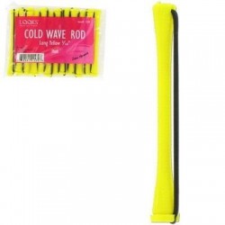 Cold Wave Rods Long Yellow(12pk-12pc-144pcs Total) Cold Wave Rods Long Yellow(12pk-12pc-144pcs Total)