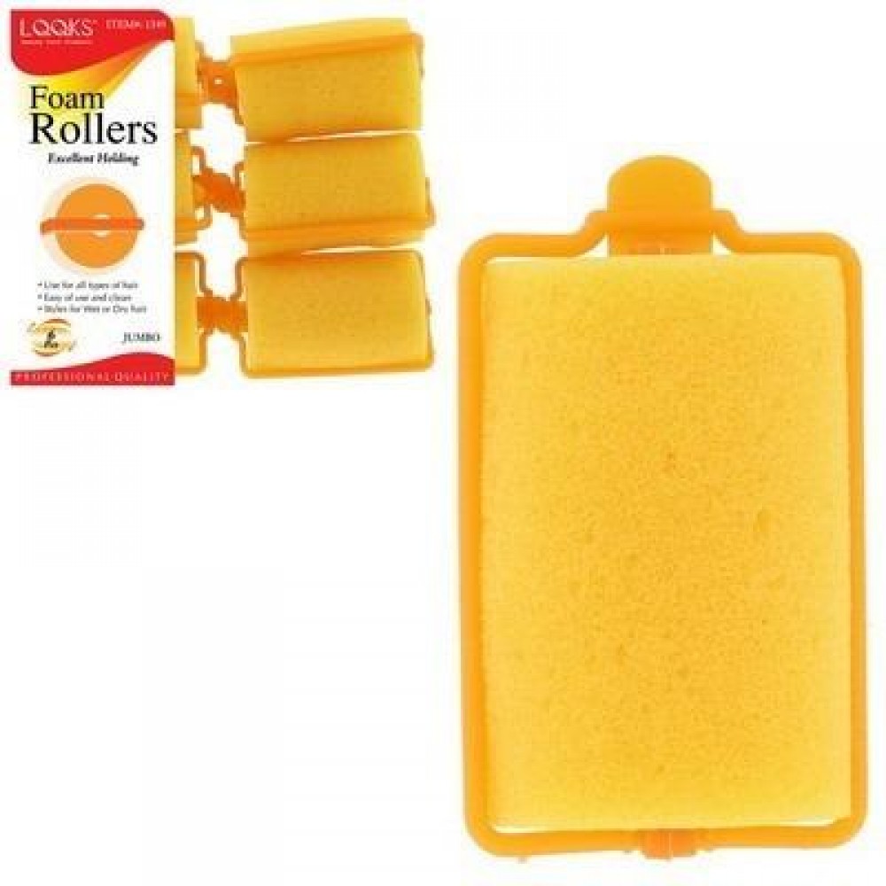 Ebo Foam Roller Jumbo 6ct-pk Orange