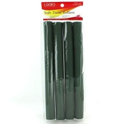 10" Soft-twist Roller 4ct Green 1" 10" Soft-twist Roller 4ct Green 1"