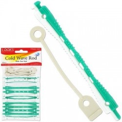 Ebo Cold Wave Rods 6mm Green/white 12pc/pk Ebo Cold Wave Rods 6mm Green/white 12pc/pk