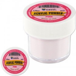 Ebo Sassi Acrylic Powder Pink 1/4oz Ebo Sassi Acrylic Powder Pink 1/4oz