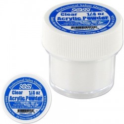 Ebo Sassi Acrylic Powder Clear 1/4oz Ebo Sassi Acrylic Powder Clear 1/4oz