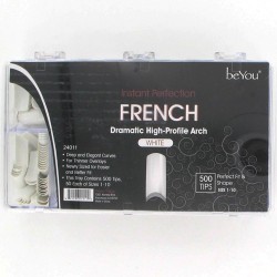 Ebo Be You French Nail 500 Tips/pk - White Ebo Be You French Nail 500 Tips/pk - White