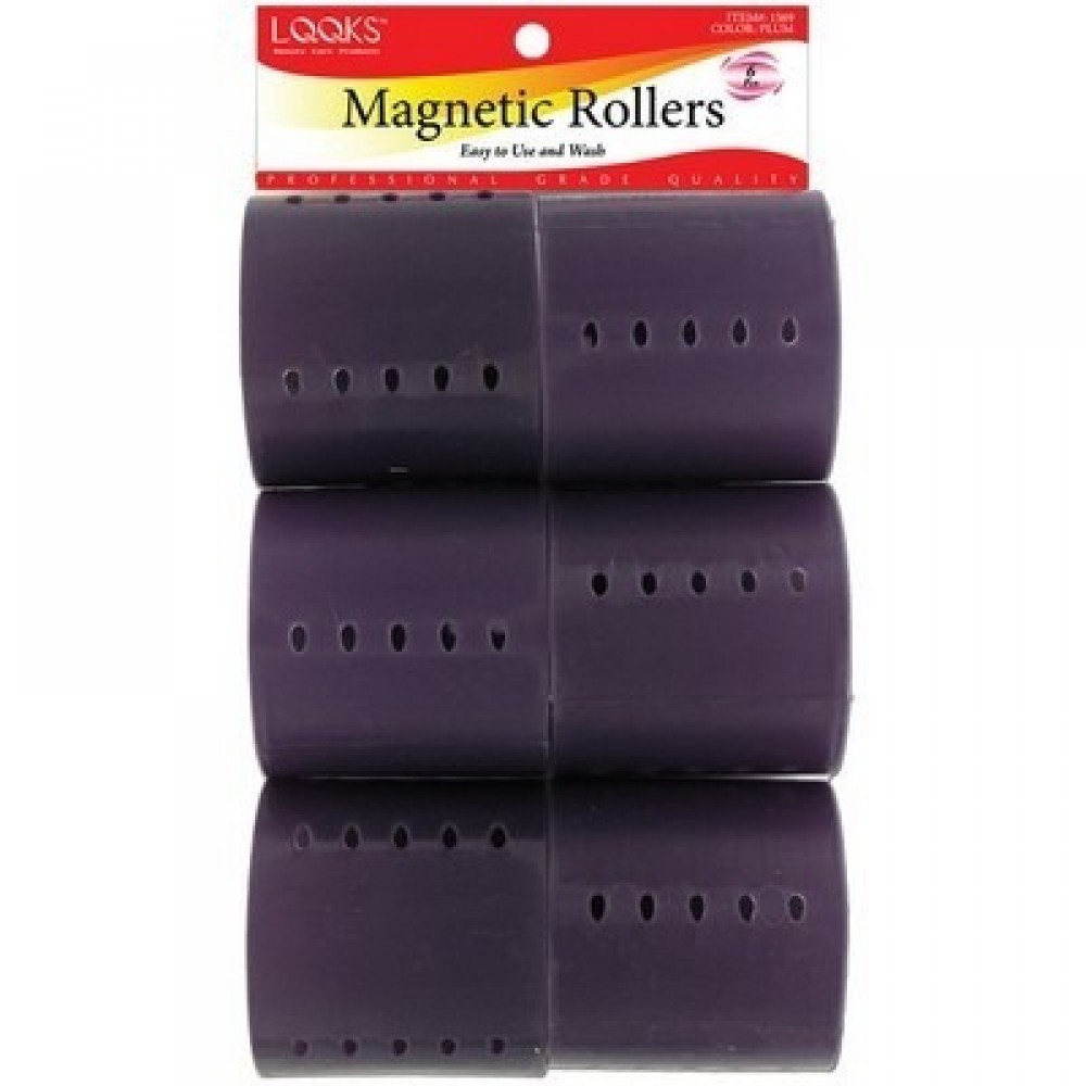Magnetic Roller 6ct Plum (dia 3)