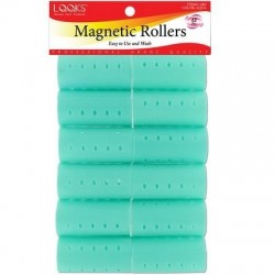 Magnetic Roller 12ct Aqua Magnetic Roller 12ct Aqua