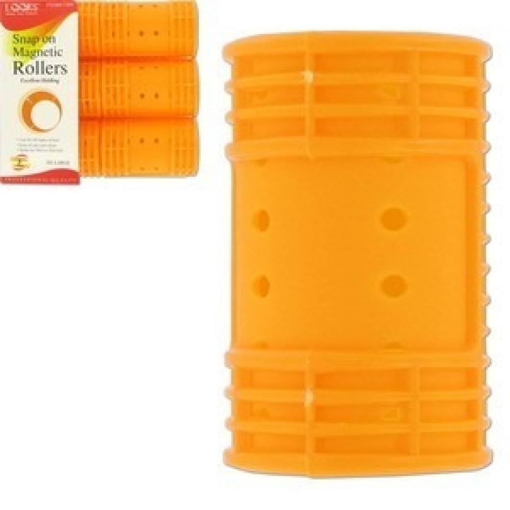 Ebo Snap Mag Roller Jumbo Orange 6ct