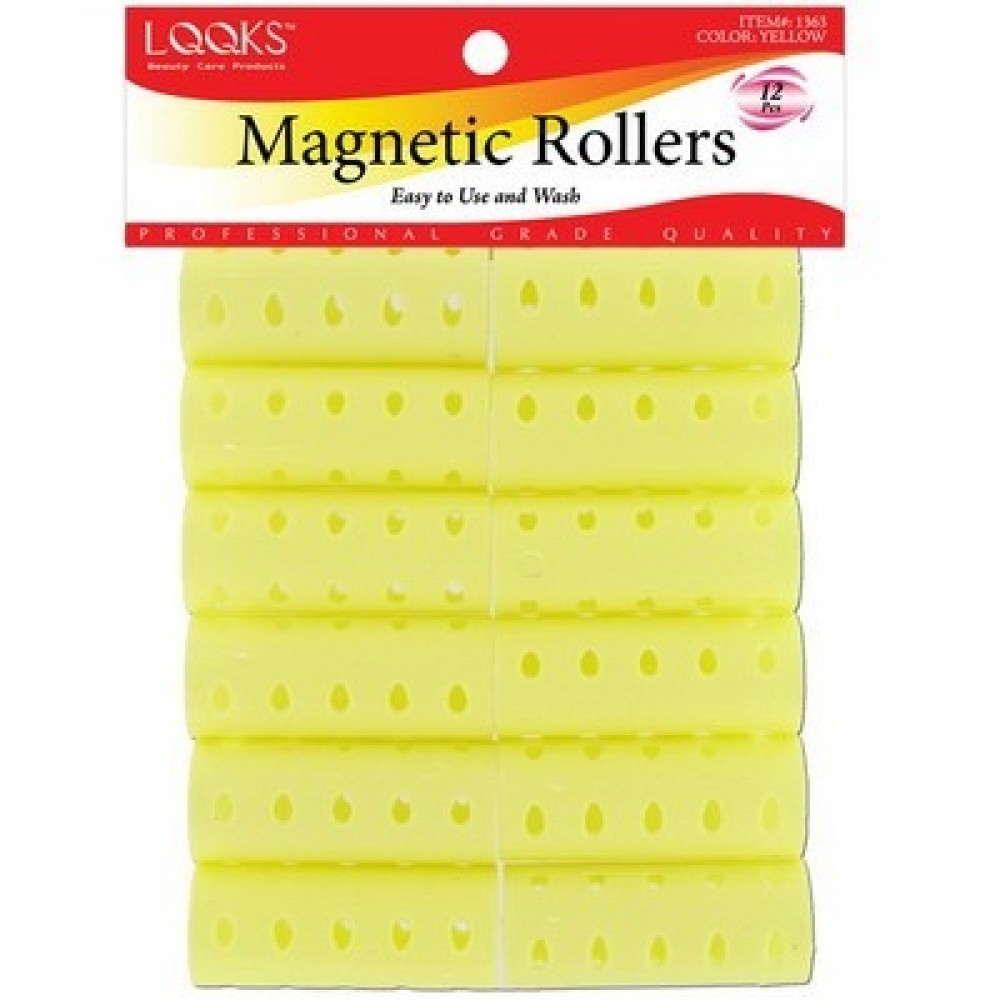 Magnetic Roller 12ct Yellow (dia 1)