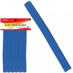 7" Soft-twist Roller 6ct Blue 7" Soft-twist Roller 6ct Blue