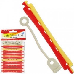Ebo Cold Wave Rods 9mm Red/yellow 12pc/pk Ebo Cold Wave Rods 9mm Red/yellow 12pc/pk