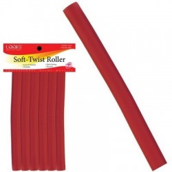 7" Soft-twist Roller 6ct Red 7" Soft-twist Roller 6ct Red
