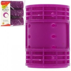 Ebo Snap Mag Roller Jumbo Purple 6ct Ebo Snap Mag Roller Jumbo Purple 6ct