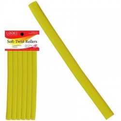 7" Soft-twist Roller 6ct Yellow 7" Soft-twist Roller 6ct Yellow