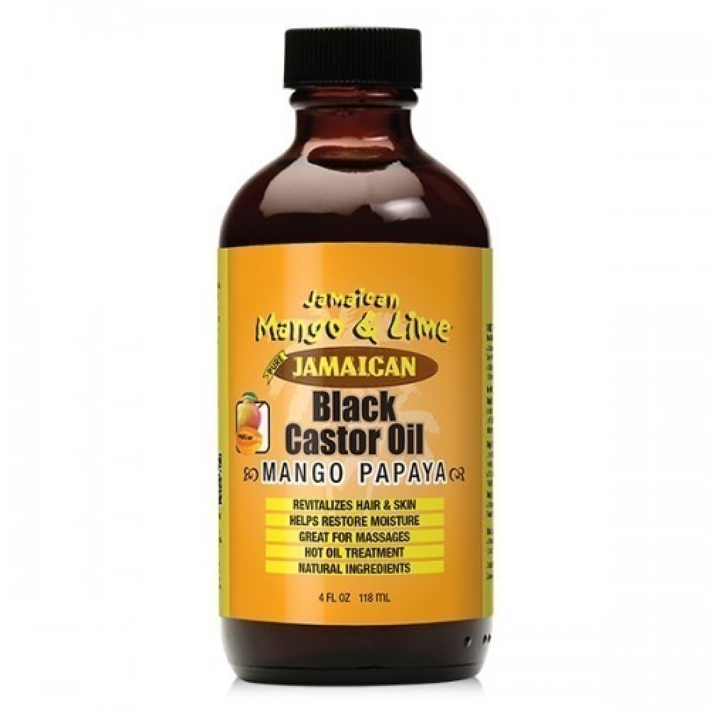 Jamaican Mango & Lime Jamaican Black Castor Oil Mango Papaya  4 Oz