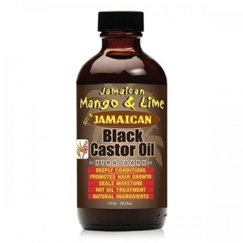 Jamaican Mango & Lime Jamaican Black Castor Oil Extra Dark 4 Oz