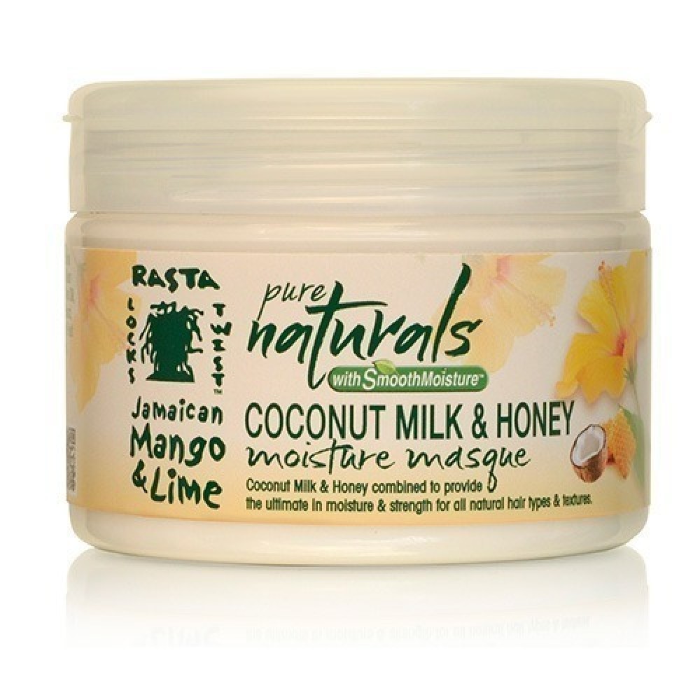 Jamaican Pure Naturals With Smooth Moisture Coconut Milk & Honey Moisture Masque 12oz