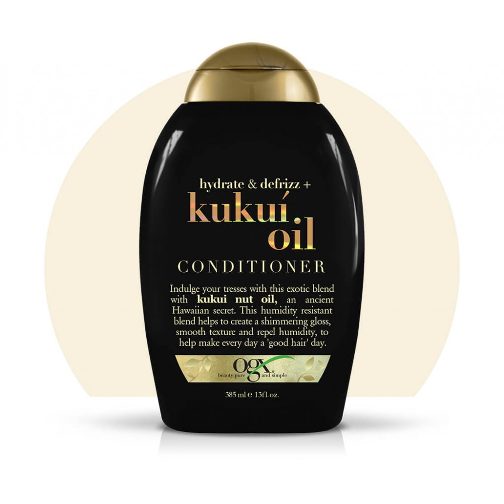 ogx hydrate & defrizz + kukui oil conditioner