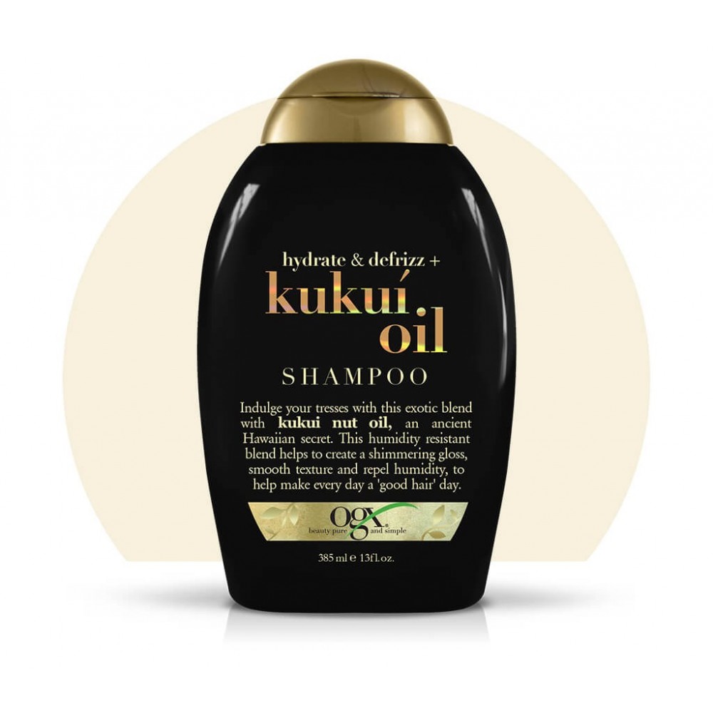 ogx hydrate & defrizz + kukui oil shampoo