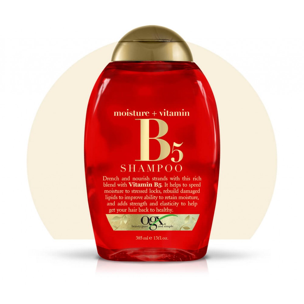 ogx moisture + vitamin b5 shampoo ogx moisture + vitamin b5 shampoo