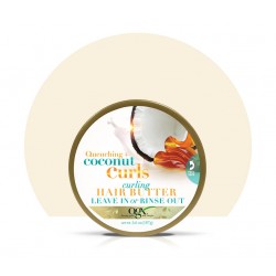 Ogx Quenching + Coconut Curls Curling Hair Butter Leave In And Rinse Out Ogx Quenching + Coconut Curls Curling Hair Butter Leave In And Rinse Out