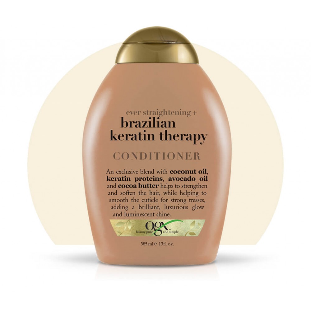 Ogx Ever Straightening + Brazilian- Keratin Therapy Conditioner Ogx Ever Straightening + Brazilian- Keratin Therapy Conditioner