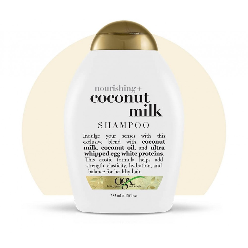 ogx nourishing + coconut milk shampoo