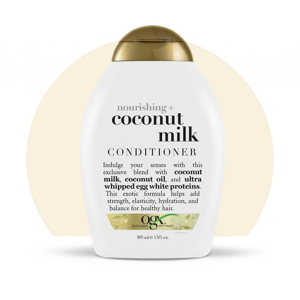 ogx nourishing + coconut milk conditioner