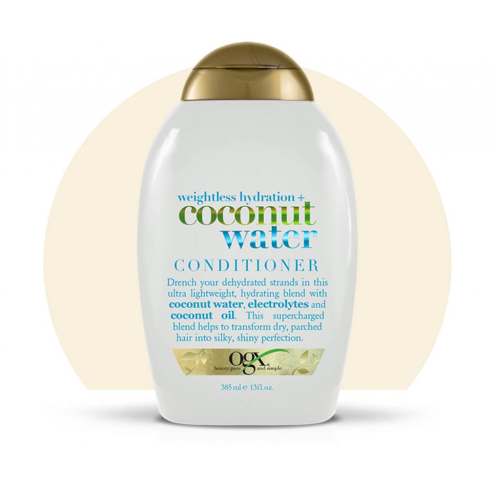 ogx weightless hydration coconut water conditioner