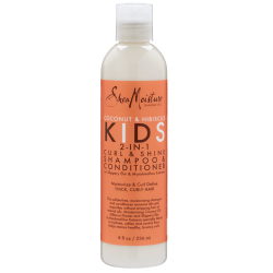 Shea Moisture Kids Coconut & Hibiscus Kids 2-in-1 Curl & Shine Shampoo & Conditioner 8oz Shea Moisture Kids Coconut & Hibiscus Kids 2-in-1 Curl & Shine Shampoo & Conditioner 8oz
