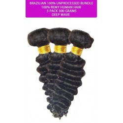 Brazilian Unprocessed 100% Virgin Remy Human Hair Weave Deep Wave Combo Brazilian Unprocessed 100% Virgin Remy Human Hair Weave Deep Wave Combo