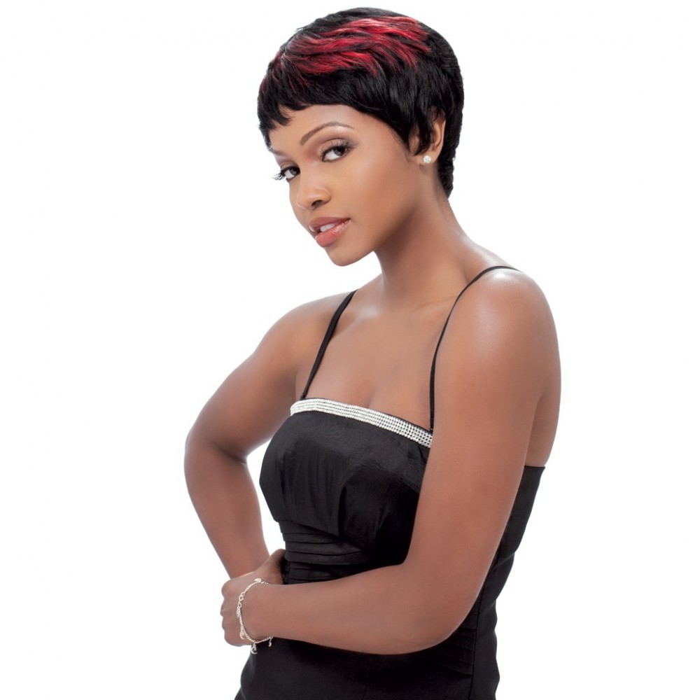 SENSATIONNEL BUMP WIG 100% HUMAN HAIR FULL WIG EASY 27