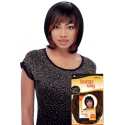 SENSATIONNEL BUMP WIG 100% HUMAN HAIR FULL WIG CHIC BOB GREY COLLECTION