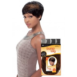 SENSATIONNEL BUMP WIG 100% HUMAN HAIR FULL WIG EASY 27 GREY COLLECTION