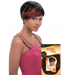 SENSATIONNEL BUMP WIG 100% HUMAN HAIR FULL WIG FAB FRINGE GREY COLLECTION