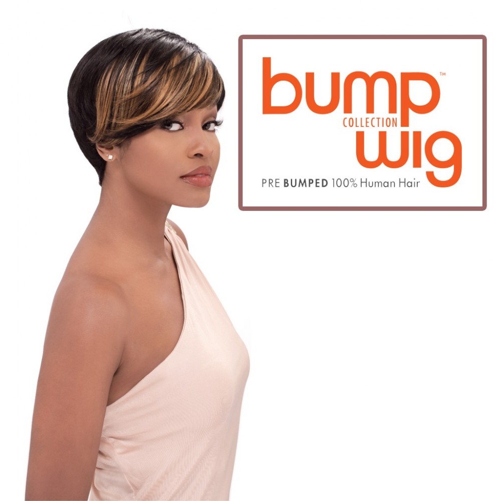 SENSATIONNEL BUMP WIG 100% HUMAN HAIR FULL WIG FAB FRINGE