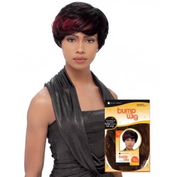 SENSATIONNEL BUMP WIG 100% HUMAN HAIR FULL WIG FEATHER CHARM