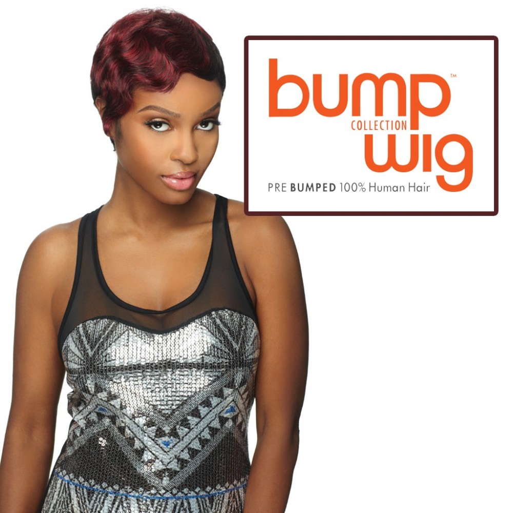Sensationnel Bump Wig 100% Human Hair Full Wig Tammy Grey Collection Sensationnel Bump Wig 100% Human Hair Full Wig Tammy Grey Collection