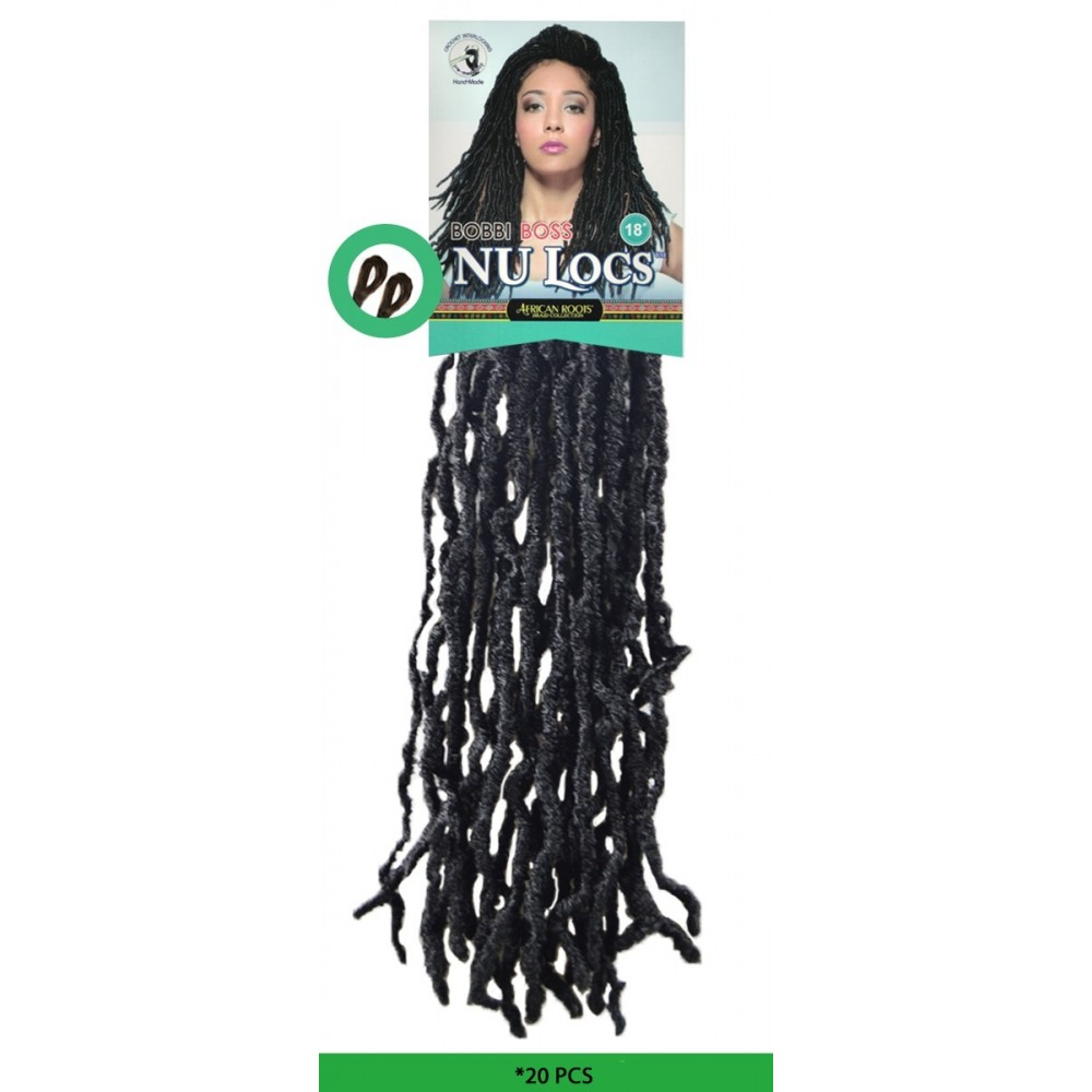 Bobbi Boss Synthetic Hair Crochet Braids Loop Nu Locs 18