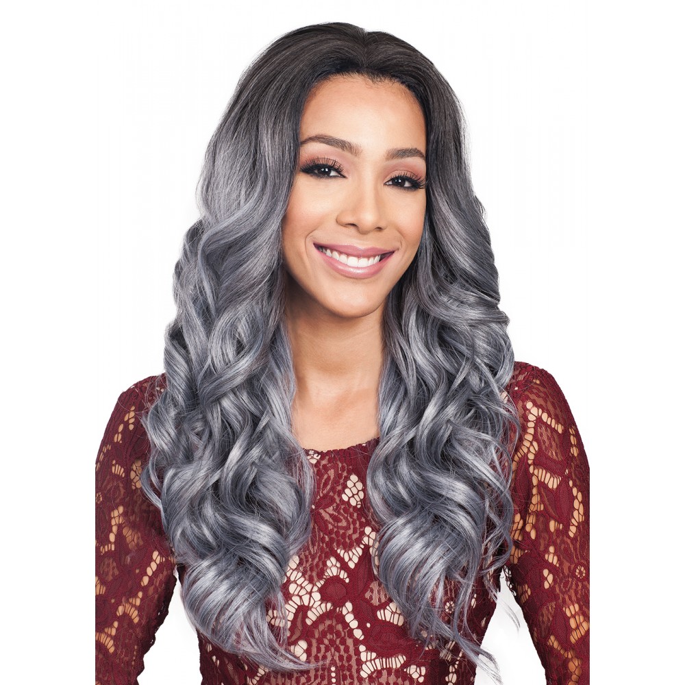 Bobbi Boss Synthetic Swiss Silk Base 4x4 Lace Front Wig Mlf174 Issa