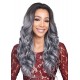 Bobbi Boss Synthetic Swiss Silk Base 4x4 Lace Front Wig Mlf174 Issa