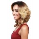 Bobbi Boss Synthetic Swiss Silk Base 4x4 Lace Front Wig Mlf190 Terra