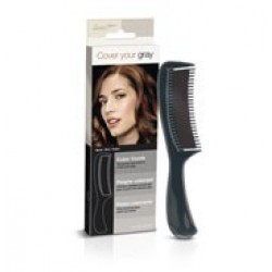 cover your gray hair color comb - black