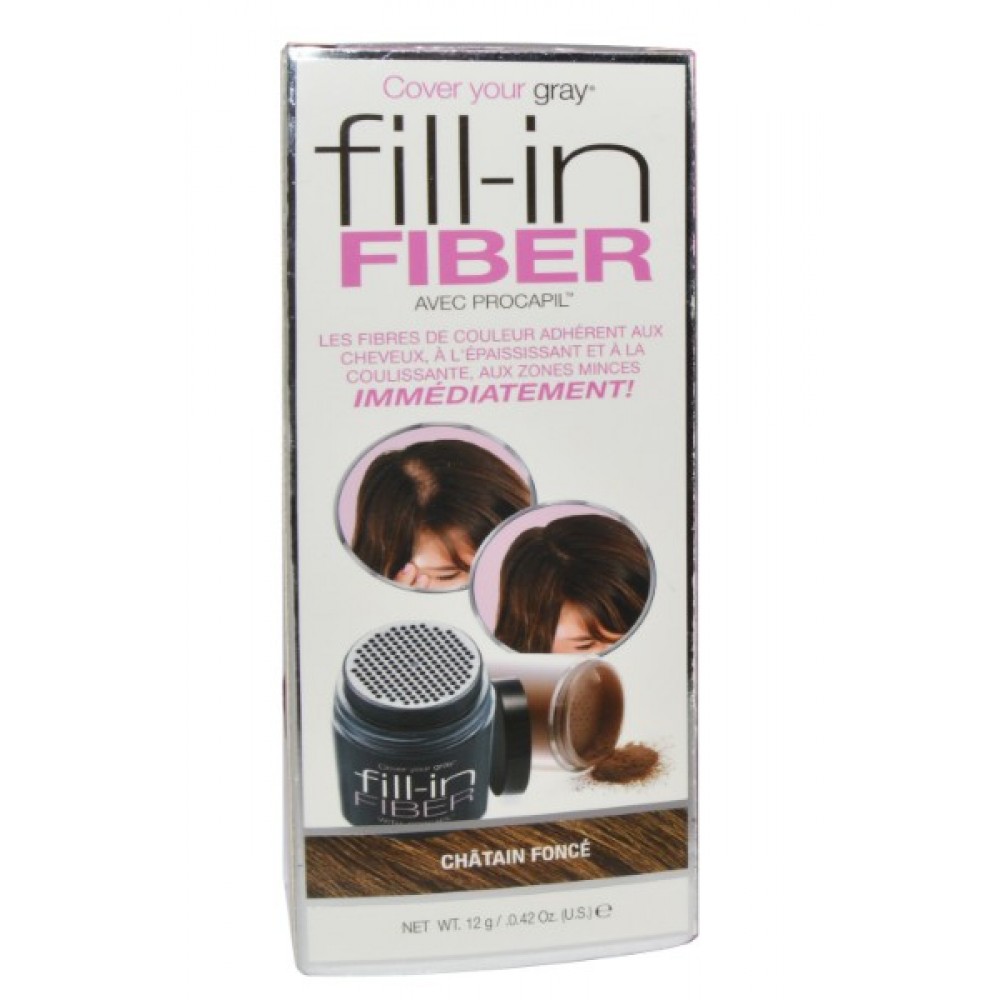 Cover Your Gray Fill-in Fiber With Procapil Dark Brown 0.42oz