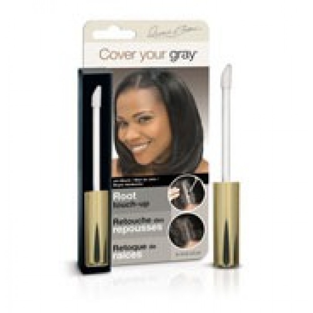 cover your gray hair root touch-up - jet black
