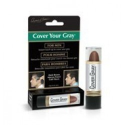 cover your gray hair men's touch-up stick - dark brown cover your gray hair men's touch-up stick - dark brown